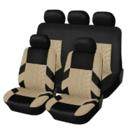 Car Seat Cover Set with Tire Tread Pattern - Image 11