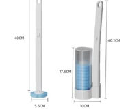 Disposable Replacement Brush Head Toilet Brush Set - Image 3