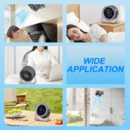 🥳SUMMER HOT SALE 🔥Mini Desk Fan with Digital Display - Image 9