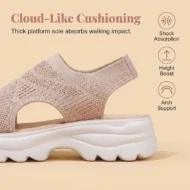 Women's Breathable Mesh Platform Sandals - Image 3
