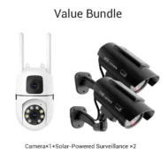 🔍🔍360° Pan & Tilt 4K Dual Lens Security Camera – Outdoor WiFi Surveillance Camera - Image 10
