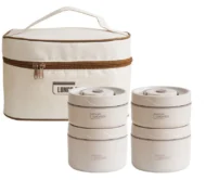 🎁Hot SALE 50% OFF🔥Microwaveable Stainless Steel Insulated Lunch Box Set - Image 8