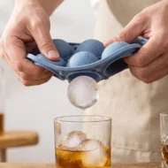 Baseball Sphere Ice Cube Mold - Image 2