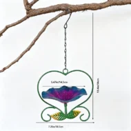 Outdoor Hanging Heart-Shaped Bird Feeder - Image 8