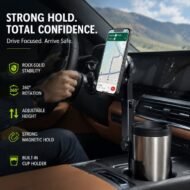 ⭐2026 New Arrival💥HOT SALE🥳🧲Car Cup Holder Phone Mount – 360° Adjustable, Strong N52 Magnet, One-Hand Operation, Fits All Phones, Stable Magnetic & Clamp Models for Safe Driving