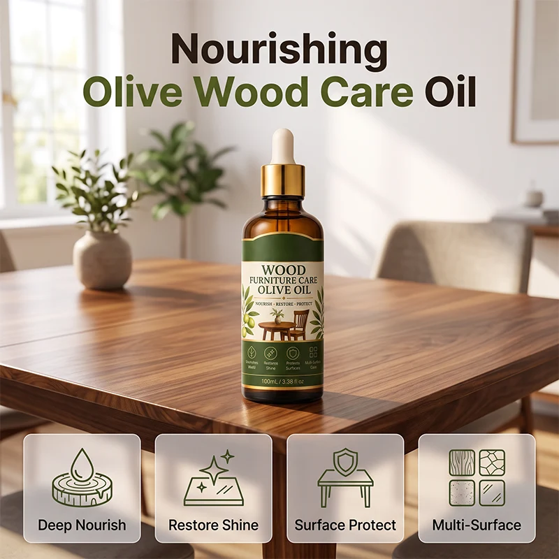 Wood Furniture Care Oil with Olive Oil