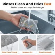 Multi-Purpose Dual-Sided Kitchen Cleaning Sponges - Image 4