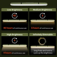 Rechargeable LED Inflatable Camping Tube Light - Image 6