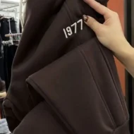 Women's Warm Drawstring Elastic Joggers with Pockets - Image 6