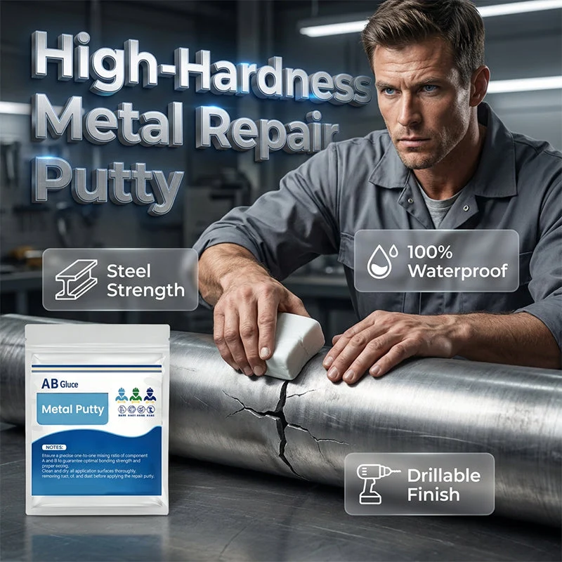 High Hardness Metal Repair Putty Set Quick Drying AB Epoxy Clay