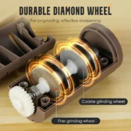 🔪 50% OFF NOW! ⚙️ Automatic Knife Sharpener – Fast Sharpening, Safe to Use & Works on All Blades ✨ - Image 5