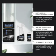 🚘 Automotive Headlamp Restoration Fluid, blurring enhanced crystalline coating refurbisher - Image 7