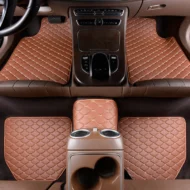 5 pcs Waterproof Leather Car Floor Mats - Image 5