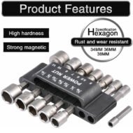 14-Piece Socket Wrench Set – Powerful hex grip, fits all common sizes. DIY repairs, save on garage costs. A must-have! 🛠️💰 - Image 6