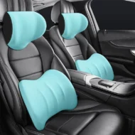 Ergonomic Car Seat Headrest & Lumbar Cushion - Image 3