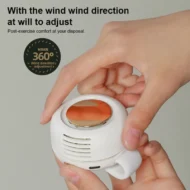 🥳2026 HOT SALE🥳💞50K+ SOLD!💨 50% OFF! Whirlwind Clip Waist Neck Fan – 2-in-1: clip on waist or wear as necklace. Long 23hr runtime, quiet & powerful (5100rpm). Stay cool hands-free! 🌀🌿 - Image 5