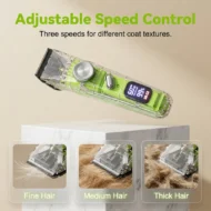 Professional Dog & Cat Grooming Kit with LED Display - Image 6