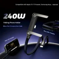 🎁Year-End Sale 50% OFF🏆⚡2-in-1 Fast Charging Cable with Adjustable Phone Stand
