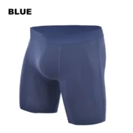 Men's Mid-Waist Stretch Sports Flat Briefs - Image 15