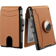 🔥Wallet for Men - with Pop Up Aluminum Case Money Clip Slim Leather Slots Credit Card Holder RFID Blocking Bifold Minimalist Wallet - Image 7