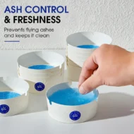 Disposable Ashtrays with Ash Absorbing Gel - Image 5