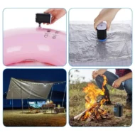 🏕️ Rechargeable Camping Air Pump – LED Light, Fast Inflation, Compact – Cash on Delivery 🔋 - Image 9