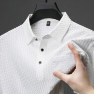 ⏳ Limited time 50% off! 💥Men's Textured Short Sleeve Shirt - Image 4