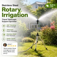 🎁 Hot Sale 49% OFF 🔥Stainless Steel Rotary Irrigation Tripod Telescopic Support Sprinkler - Image 4