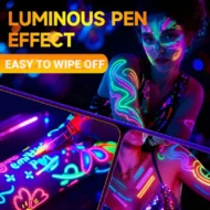 🥳2026 HOT SALE💞50K+ SOLD!🎁UV Glow Face and Body Paint Markers Set - Image 7