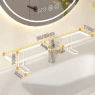 Over-the-Faucet Sink Organizer Shelf - Image 3