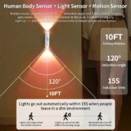⏳Time-Limited Special⏰Rechargeable Smart LED Motion Sensor Ambient Light - Image 10