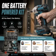 High Torque Lithium Battery Impact Wrench - Image 4