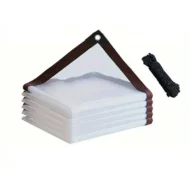 ⏳Limited-time 50% off⏰Heavy-Duty Transparent Waterproof Insulated Tarp🛡️🌧️ - Image 9