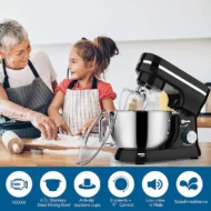 🥄 50% OFF NOW! ⚡ Heavy-Duty Electric Kitchen Mixer – 5 speeds, stainless steel beaters & non-slip base – perfect for dough, batter or cream – powerful & quiet 🍰