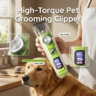 Professional Dog & Cat Grooming Kit with LED Display