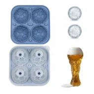 📢📢50% OFF!! ⏰ Silicone Soccer Ball Ice Cube Tray – 5.5 cm Cubes, Slow-Melting, Leak-Proof Design, 4 Colors, Perfect for Game Nights & Cocktails 🥂 - Image 9