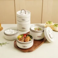 🎁Hot SALE 50% OFF🔥Microwaveable Stainless Steel Insulated Lunch Box Set - Image 41