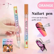 12-Color Professional Nail Art Pen Set - Image 18