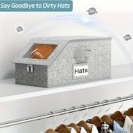 🧢 50% OFF NOW! 🎉 Stackable Baseball Cap Boxes – Space-saving & dustproof – Clear view, perfect for organizing hats in closets or shelves – sturdy and stackable 📦 - Image 2