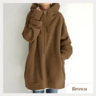 💥Limited Time Special Offer 50% off🔥Women's Autumn/Winter Zipper Hooded Sweater - Image 20