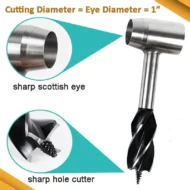 Multipurpose Bushcraft Hand Auger with Holster - Image 9