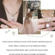 💖🎁2026 Mother's Day Gifts 50% Off--💜 Women's Pearl Necklace - Image 4