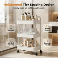 Mobile Kitchen Storage Organizer Rack