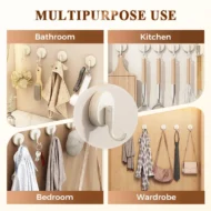 📢📢Buy 1 get 1 free !! ⏰Seamless and flexible✨ Pull to hang—no drilling required!🎈 Super-strong suction cup hooks—use them anywhere! - Image 7