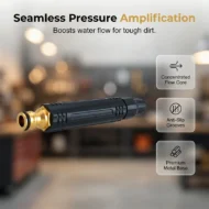 🥳2026 HOT SALE🥳💞50K+ SOLD!🔫🧼 50% OFF! Turbo Power Water Nozzle – Concentrated jet for tough grime, gentle fan for flowers. Brass connector, leak‑free. Wash at home, save big on car washes. 🚗💨 - Image 4