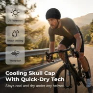 🚴 50% OFF NOW! 🧢 Breathable Sports Skull Cap – Moisture-Wicking & Helmet Liner – Stretch Fit for Cycling & Running 🏃 - Image 12