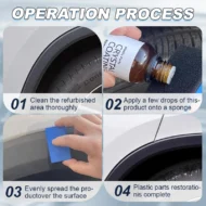 🔥Buy more get more free🔥Car Plastic Restorer & Coat Liquid - Image 8
