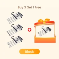 🔥Buy More Save More🔥Household Multifunctional Telescopic Folding Multi-layer Pants Storage Rack - Image 16