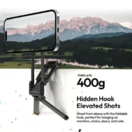 📢📢50% off!! ⏰ Magnetic Mount – 5-in-1 Mini Tripod with Dual MagSafe Magnets, Foldable Hook & Arca-Swiss Base! 📱🎥