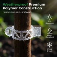 🧷 51% OFF NOW ! ⚡ 100 PCS Quick-Lock Plant Support Clips – Sturdy Support, Easy Install & Reusable Design 🌱 - Image 5